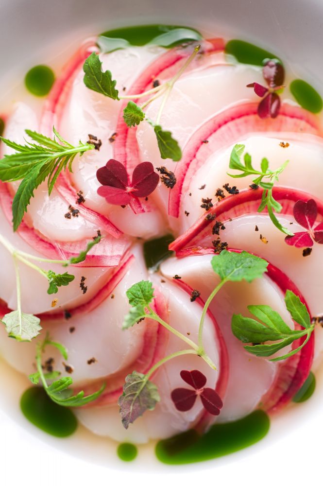 Saint Jacques cuisine Michelin Paris