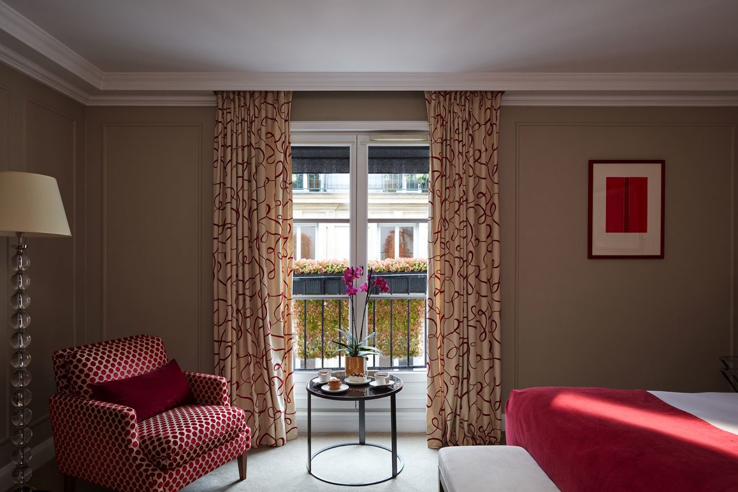 Chambre deluxe balcon paris